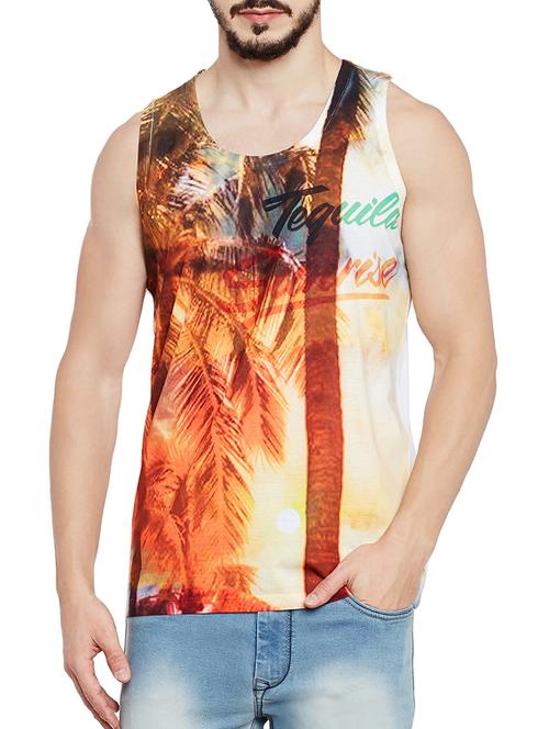 multicoloured polyester vest - 13480515 - Very Small Image - 1