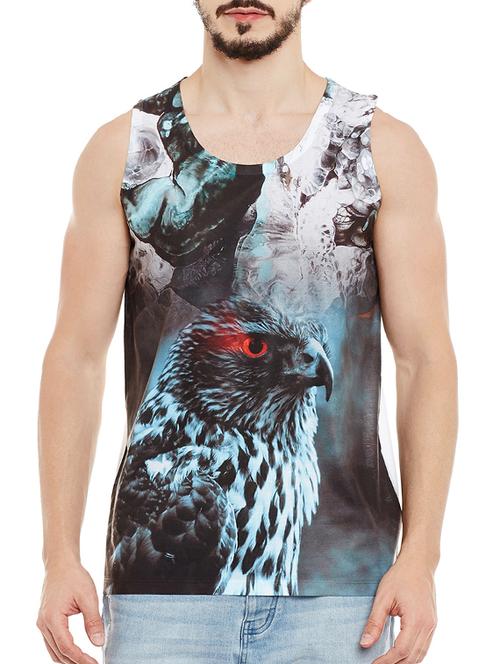 multicoloured polyester vest - 13480598 - Very Small Image - 1