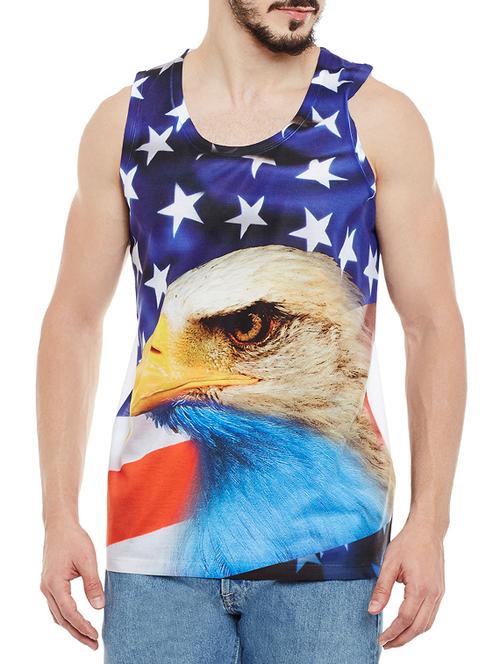 multicoloured polyester vest - 13480606 - Very Small Image - 1