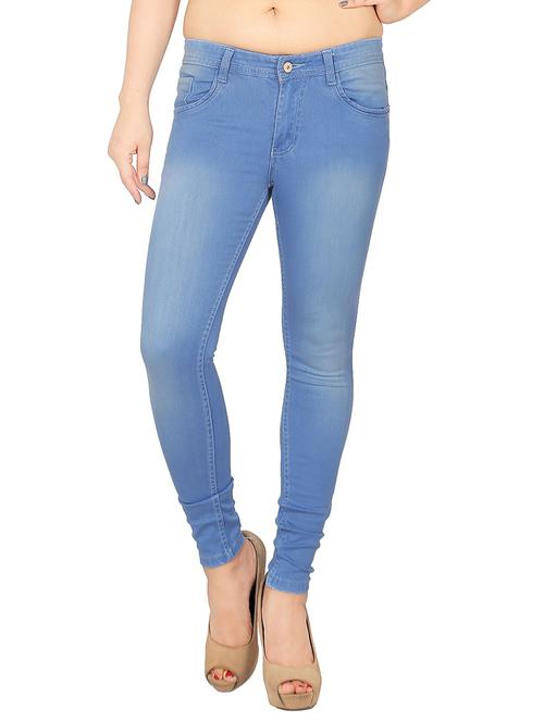 light blue slim fit denim jean - 13482338 - Very Small Image - 1