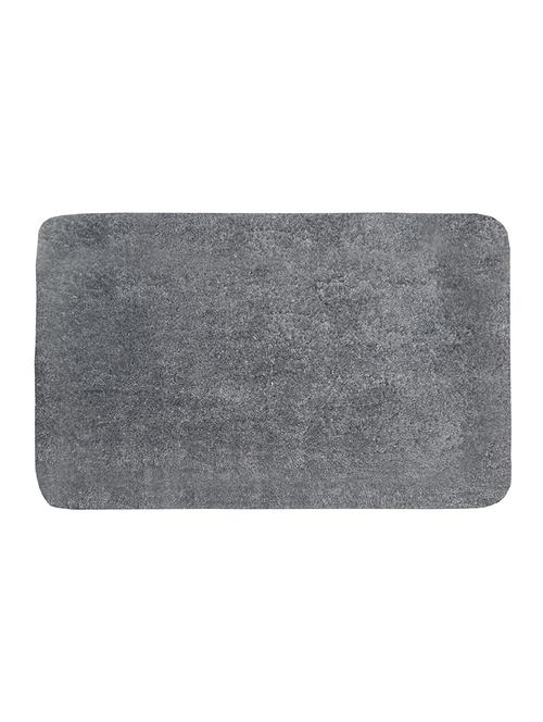 bianca grey micro fiber bath mat - 13482409 - Very Small Image - 1