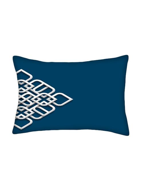 snoogg multicolor polyester cushion cover - 13498014 - Very Small Image - 1