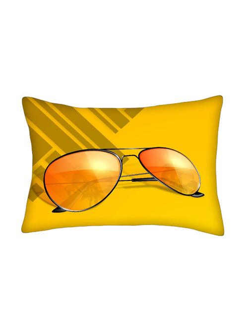 snoogg multicolor polyester cushion cover - 13498094 - Very Small Image - 1