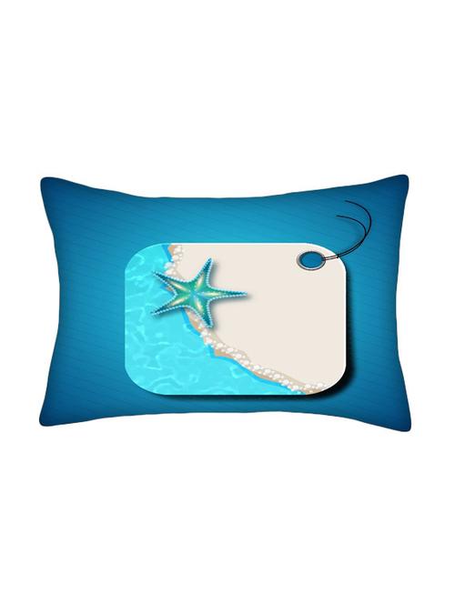 snoogg multicolor polyester cushion cover - 13498101 - Very Small Image - 1