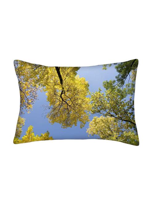 snoogg multicolor polyester cushion cover - 13498202 - Very Small Image - 1