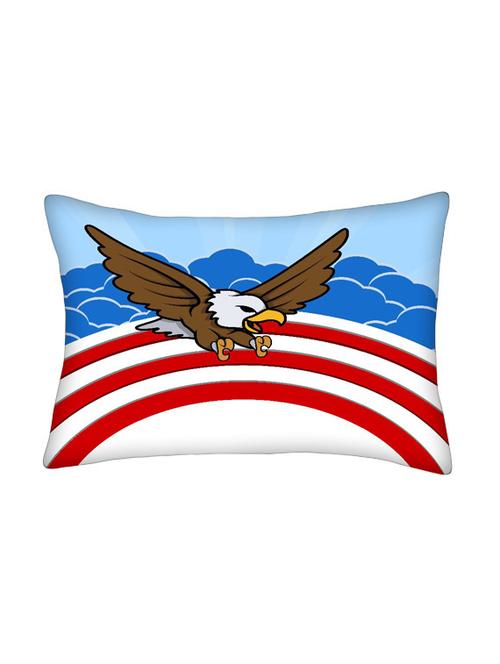 snoogg multicolor polyester cushion cover - 13498214 - Very Small Image - 1