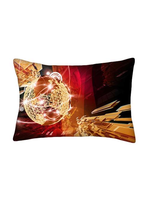 snoogg multicolor polyester cushion cover - 13498309 - Very Small Image - 1