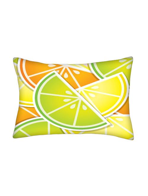 snoogg multicolor polyester cushion cover - 13498339 - Very Small Image - 1