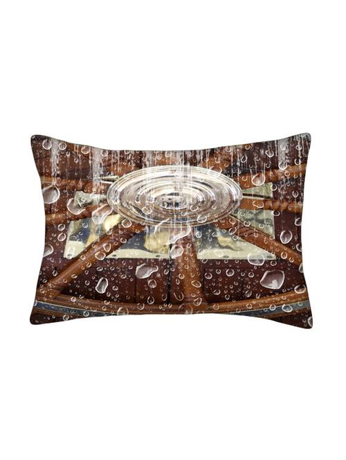 snoogg multicolor polyester cushion cover - 13498367 - Very Small Image - 1