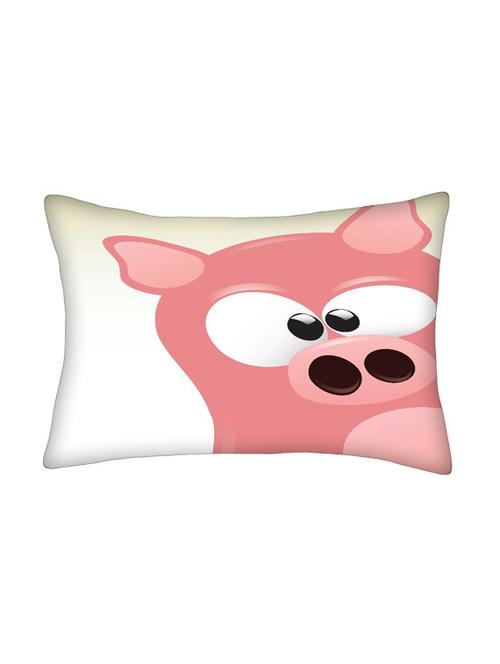 snoogg multicolor polyester cushion cover - 13498401 - Very Small Image - 1