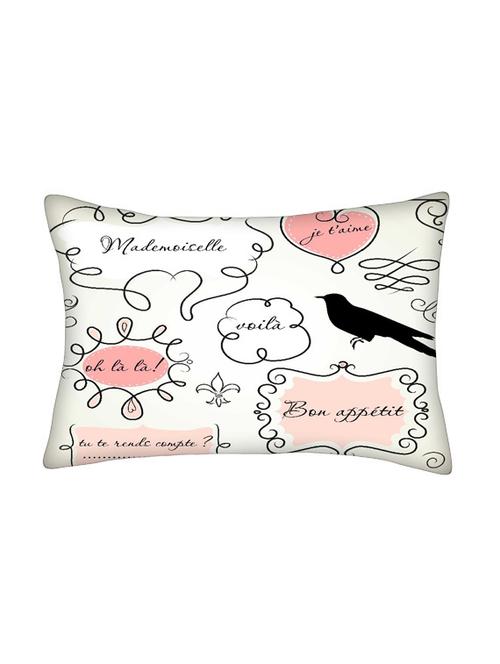snoogg multicolor polyester cushion cover - 13498436 - Very Small Image - 1