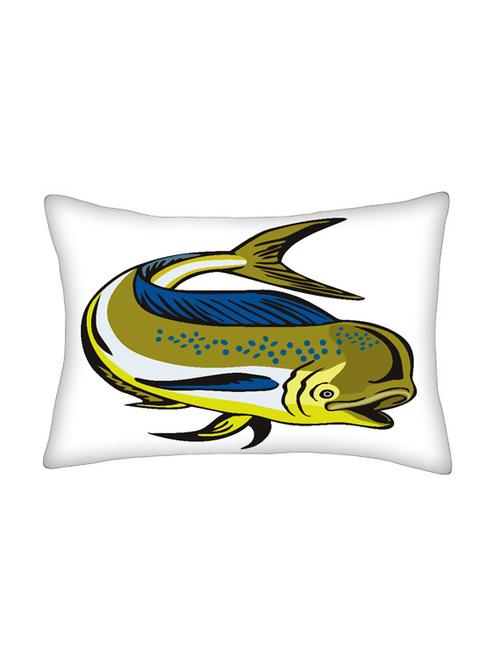 snoogg multicolor polyester cushion cover - 13498440 - Very Small Image - 1