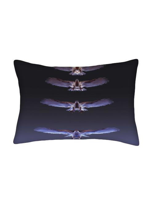 snoogg multicolor polyester cushion cover - 13498444 - Very Small Image - 1