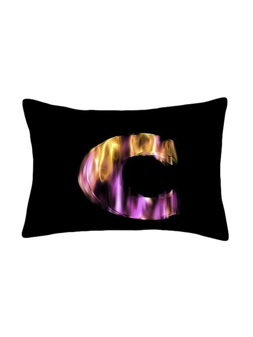snoogg multicolor polyester cushion cover - 13498493 - Very Small Image - 1