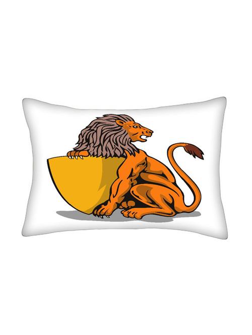 snoogg multicolor polyester cushion cover - 13498570 - Very Small Image - 1