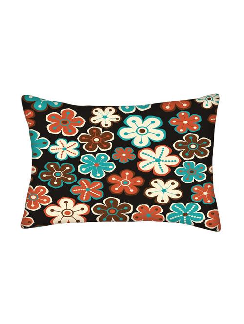 snoogg multicolor polyester cushion cover - 13498647 - Very Small Image - 1