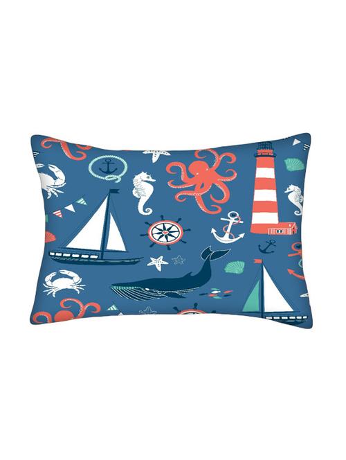 snoogg multicolor polyester cushion cover - 13498687 - Very Small Image - 1