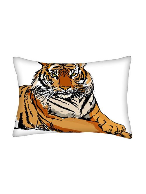 snoogg multicolor polyester cushion cover - 13498694 - Very Small Image - 1