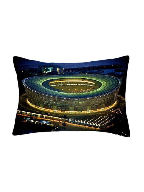 snoogg multicolor polyester cushion cover - 13498774 - Very Small Image - 1