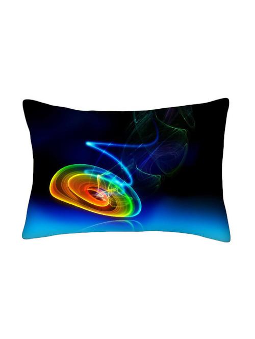 snoogg multicolor polyester cushion cover - 13498807 - Very Small Image - 1