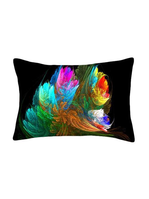 snoogg multicolor polyester cushion cover - 13498832 - Very Small Image - 1