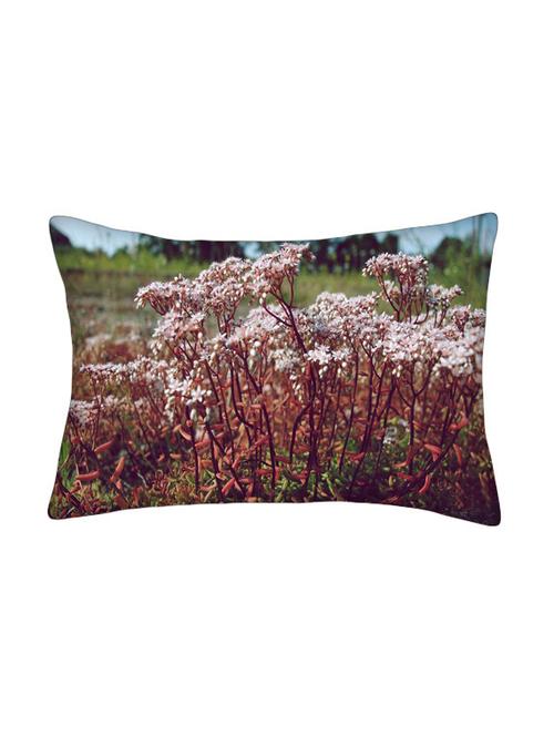 snoogg multicolor polyester cushion cover - 13498838 - Very Small Image - 1