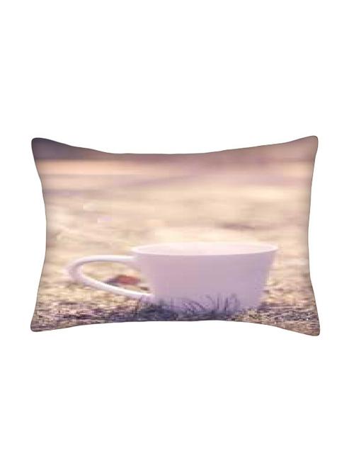 snoogg multicolor polyester cushion cover - 13498900 - Very Small Image - 1