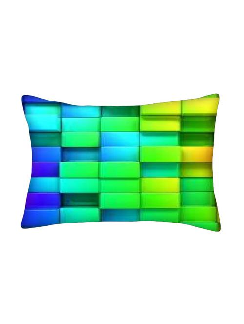 snoogg multicolor polyester cushion cover - 13498904 - Very Small Image - 1
