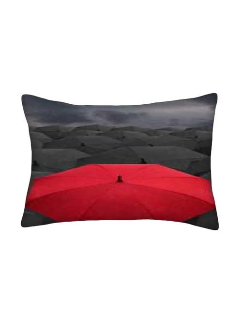 snoogg multicolor polyester cushion cover - 13498906 - Very Small Image - 1
