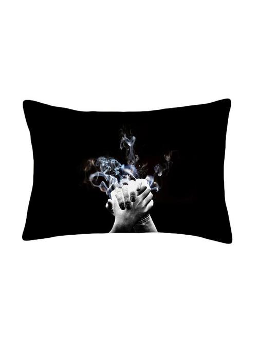 snoogg multicolor polyester cushion cover - 13498998 - Very Small Image - 1