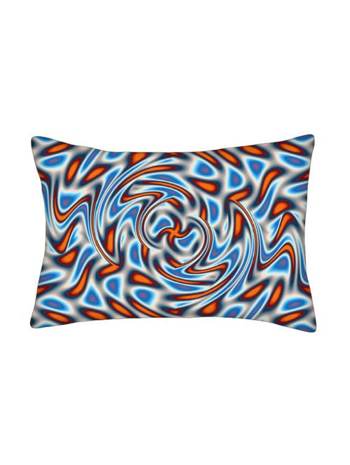 snoogg multicolor polyester cushion cover - 13499015 - Very Small Image - 1