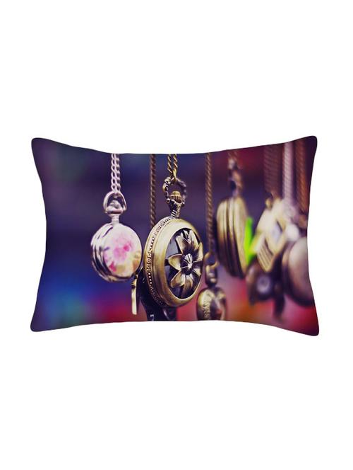 snoogg multicolor polyester cushion cover - 13499034 - Very Small Image - 1