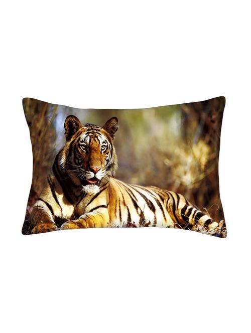 snoogg multicolor polyester cushion cover - 13499157 - Very Small Image - 1