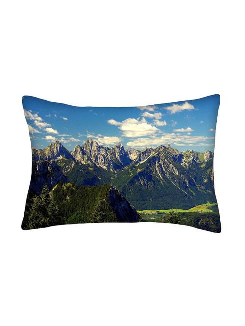 snoogg multicolor polyester cushion cover - 13499258 - Very Small Image - 1