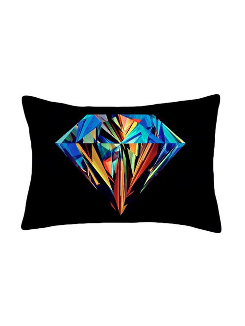 snoogg multicolor polyester cushion cover - 13499286 - Very Small Image - 1