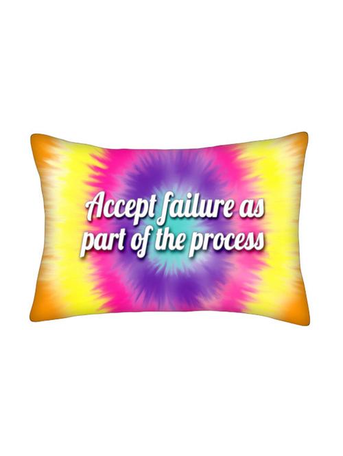 snoogg multicolor polyester cushion cover - 13499464 - Very Small Image - 1