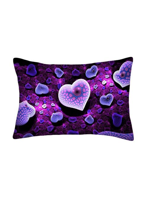 snoogg multicolor polyester cushion cover - 13499472 - Very Small Image - 1