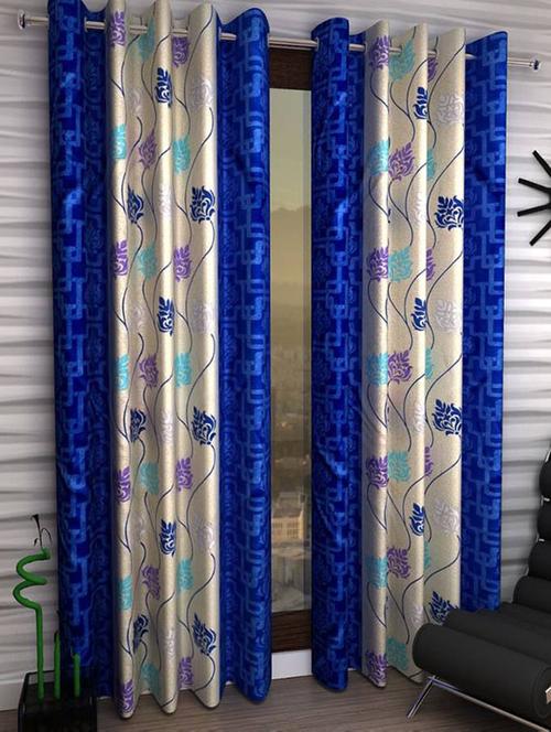 home fantasy polyester printed door curtain - 13500463 - Very Small Image - 1