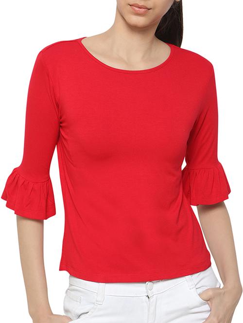 red regular top - 13500517 - Very Small Image - 1