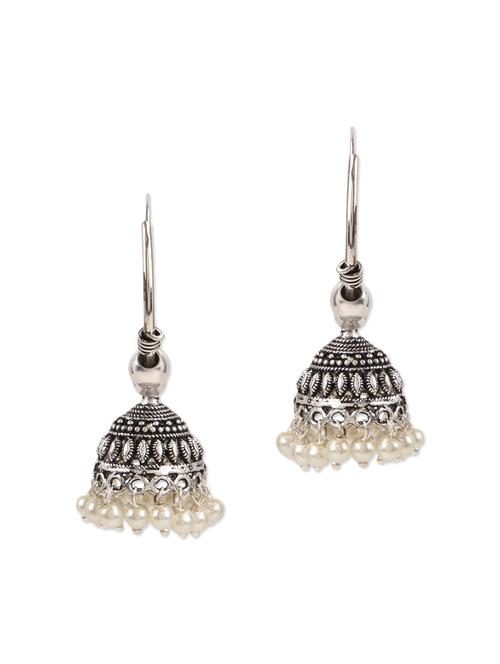 silver metal balli earrings - 13502105 - Very Small Image - 1