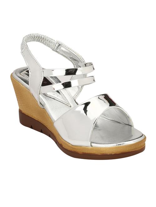 silver back strap wedge - 13524739 - Very Small Image - 1