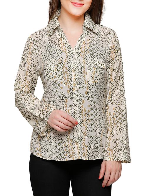 multi colored cotton regular shirt - 13545871 - Very Small Image - 1