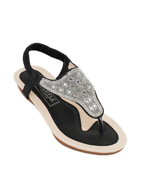 truffle collection roch1 black sandals for women - 13550848 - Very Small Image - 1