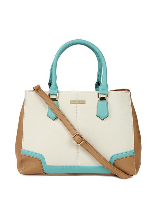 multi coloured leatherette regular handbag - 13552692 - Very Small Image - 1