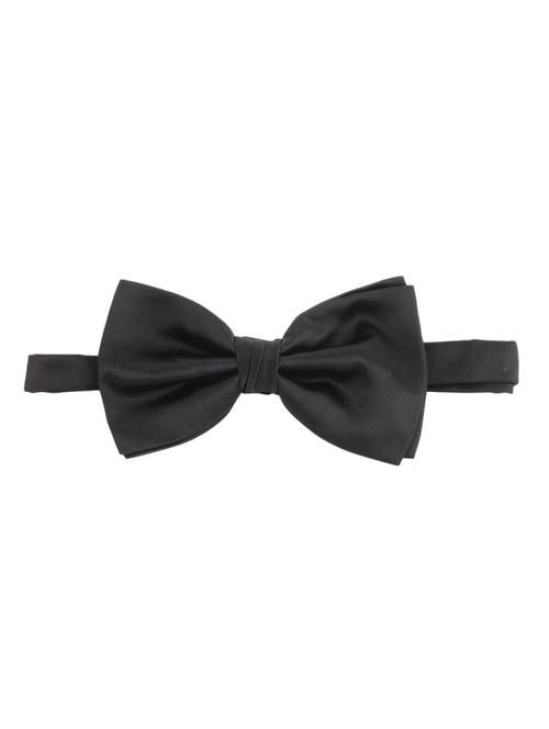 black micro fiber bow tie - 13556021 - Very Small Image - 1