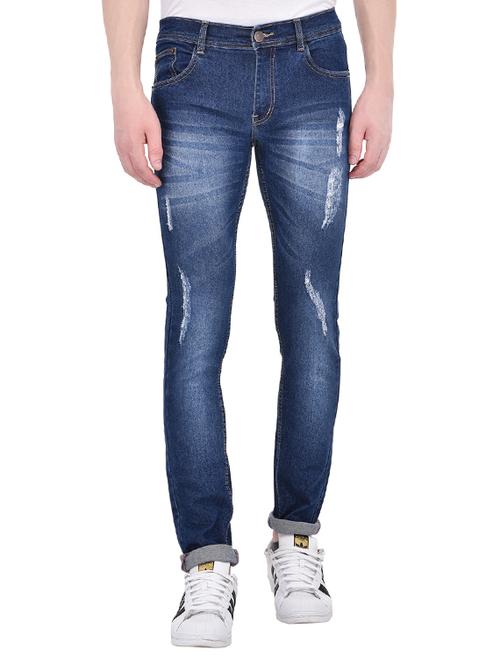 blue denim ripped jeans - 13570118 - Very Small Image - 1