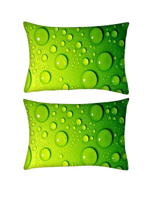 snoogg pack of two drops on phone rectangle toss throw pillow cushion cover decoarative pillow case 14 x 07" - 13571502 - Very Small Image - 1