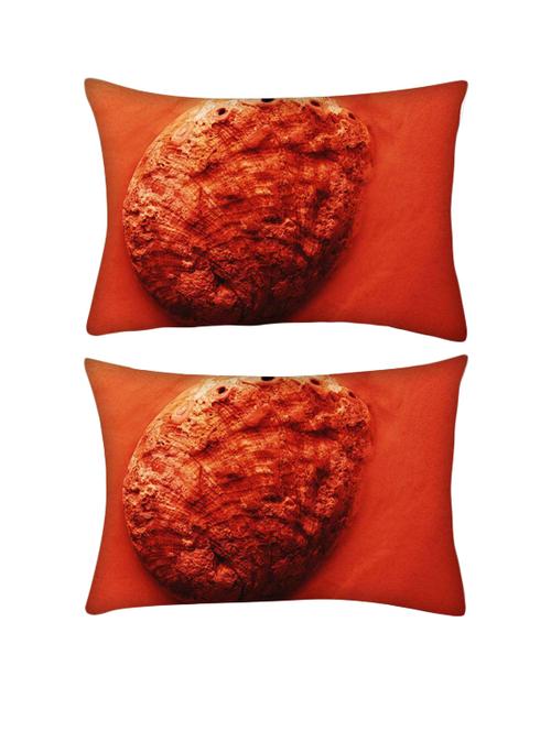 snoogg pack of two sand rock rectangle toss throw pillow cushion cover decoarative pillow case 14 x 07" - 13572674 - Very Small Image - 1