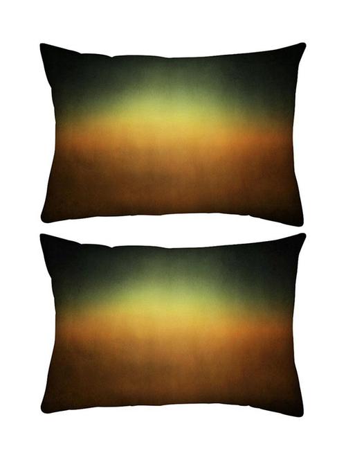 snoogg pack of two best wallpaper 252 rectangle toss throw pillow cushion cover decoarative pillow case 14 x 07" - 13573435 - Very Small Image - 1