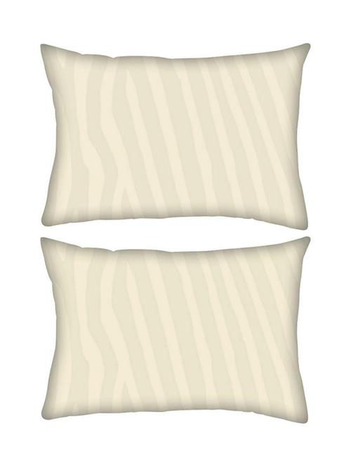 snoogg pack of two popup rectangle toss throw pillow cushion cover decoarative pillow case 14 x 07" - 13574079 - Very Small Image - 1